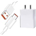 Original USB to C Type Charger Quick Fast Charger 33 Watt Compatible with Xiaomi Redmi 11 Lite Ne 5GNote 9 Pro Max 10 Pro 10 Pro Max Note 8 Note 8 Pro Note 7 Mi A1Adapter and USB to C Cable