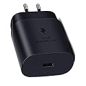 Original 25 Watt C-Type Super Fast Charging Adapter Compatible with Samsung Galaxy Note20 Ultra 5G | Note20 Ultra | Note20 5G| Note20 (Only Adapter- Black)