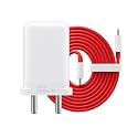 Original 65 Watt Warp Adapter and C to C Cable Compatible with Oneplus 10/10 Pro /9/9 Pro / 9R / 8 / 8T / Nord/Ce Charging with C to C Cable Fast Charger, Red