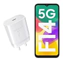 Original 25W Adapter Compatible with Samsng Galaxy A54 5G Adapter C Type, White NUG121
