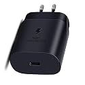 Original 25 Watt USB-C Super Fast Adapter Compatible with Samsung Galaxy S22 Ultra 5G |S22+ 5G|S20 Ultra 5G|S20 Ultra|S10 Lite (Only Adapter | Black)