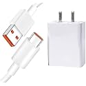 Original Super Fast USB to C Type Cable and Adapter Charger Compatible with Xiaomi Redmi 9 Prime/Note 10/ Poco M2 Pro/Note 8/Note 8 Pro/Note 7/Note9 Pro/Poco F1(33 Watt Adapter &amp; Cable)