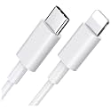 Original 20W Type C to Lightening Charger for iPhone 14/14 Plus / 14 Pro, 13/13 Pro / 13 Mini, 12/12 Mini (Adapter and Cable)