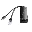 Micro USB POE Splitter Adapter Complies IEEE 802.3Af Standard