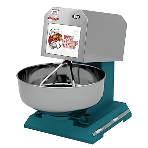 microactive heavy duty stainless steel electric dough kneadermixer machine  weatbesanmaida dough maker with stainless steel bowl amp beater for hotel restaurant bakery uses 5kg  075hp