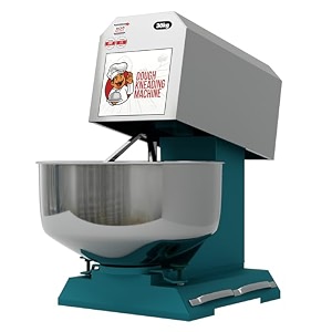 microactive heavy duty stainless steel electric dough kneadermixer machine  weatbesanmaida dough maker with stainless steel bowl amp beater for hotel restaurant bakery uses 30kg  2hp