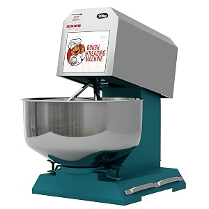 microactive heavy duty stainless steel electric dough kneadermixer machine  weatbesanmaida dough maker with stainless steel bowl amp beater for hotel restaurant bakery uses 20kg  15hp