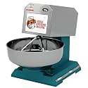 MICROACTIVE® Heavy Duty Stainless Steel Electric Dough Kneader/Mixer Machine | Weat/Besan/Maida Dough Maker With Stainless Steel Bowl &amp; Beater For Hotel, Restaurant, Bakery, Uses. (10kg | 1.5HP)