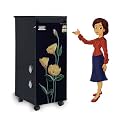 MICROACTIVE® Nova Fully Automatic Domestic Flour Mill, Aata Maker,Flour Mill,Atta chakki,Ghar Ghanti, with Standard Accessories and Inside LED Light. (BALLOONS)