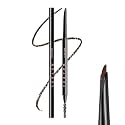 Microblading Eyebrow Pencil,Eyebrow Retractable Definer Pencil,Angled Precision Tip,0.1MM Ultra Slim Eyebrow Makeup,Long-Lasting Waterproof,Smudgeproof (04 RED BROWN, 1 Pack)