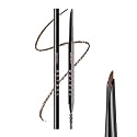 Microblading Eyebrow Pencil,Eyebrow Retractable Definer Pencil,Angled Precision Tip,0.1MM Ultra Slim Eyebrow Makeup,Long-Lasting Waterproof,Smudgeproof (03 LIGHT BROWN, 1 Pack)