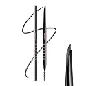 Microblading Eyebrow Pencil,Eyebrow Retractable Definer Pencil,Angled Precision Tip,0.1MM Ultra Slim Eyebrow Makeup,Long-Lasting Waterproof,Smudgeproof (02 LIGHT GREY, 1 Pack)