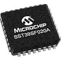 Microchip Technology, SST39SF020A-55-4I-NHE, Flash Memory - Parallel - 5V - 2Mbit (256K x 8) - 55ns - 32-Pin PLCC - Tube (10 Item/s)