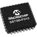 Microchip Technology, SST39VF010-70-4I-NHE, Flash Memory - Parallel - 3.3V - 1Mbit (128K x 8) - 70ns - 32-Pin PLCC - Tube (10 Item/s)
