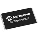 Microchip Technology, SST39VF6402B-70-4I-EKE, Flash Memory - Parallel - 3.3V - 64Mbit (4M x 16) - 70ns - 48-Pin TSOP - Tray (5 Item/s)