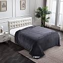 Microfiber Amora Dyed Embossed Blanket (Single, 250x160, Eiffel Tower)