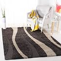 Microfiber Hand Woven Shaggy Carpet Collection with