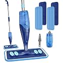 Microfiber Hardwood Floor Mop - Spray Mop with 4 Washable Pads