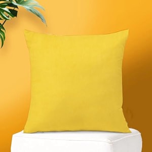 ivaza microfibre soft amp fulffy filled decorative pillowthrow pillow insertssqaure pillows velvet cushion inserts square pillowcushion for sofa car and decorationset of 1 1234 x 1234 gold