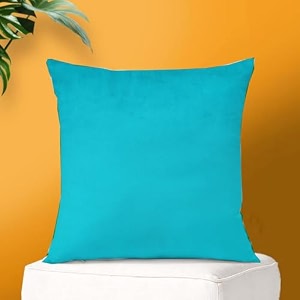 ivaza microfibre soft amp fulffy filled decorative pillowthrow pillow insertssqaure pillows velvet cushion inserts square pillowcushion for sofa car and decorationset of 1 1634 x 1634 aqua