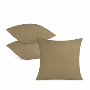 ivaza microfibre soft amp fulffy filled decorative pillowthrow pillow insertssqaure pillows velvet cushion inserts square pillowcushion for sofa car and decorationset of 3 1634 x 1634 stone