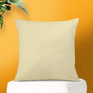 ivaza microfibre soft amp fulffy filled decorative pillowthrow pillow insertssqaure pillows velvet cushion inserts square pillowcushion for sofa car and decorationset of 1 1634 x 1634 beige