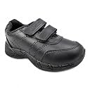 Microlon Unisex School Uniform Shoes - Black