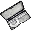 Micrometer Screw Gauge, Nickel Plated Brass - Range 0-25x0.01mm