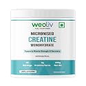 Micronized Creatine Monohydrate Powder 100g (33 Servings) | Unflavoured Pure Creatine | Pre & Post Workout Supplement for Muscle Gain, Strength, Stamina & Faster Recovery for Men & Women