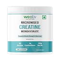 Micronized Creatine Monohydrate Powder 250g (83 Servings) | Unflavoured Pure Creatine | Pre &amp; Post Workout Supplement for Muscle Gain, Strength, Stamina &amp; Faster Recovery for Men &amp; Women