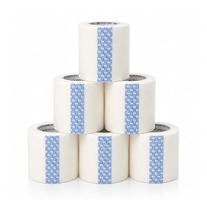 micropore 2 inch surgical paper tape 6 piece  hypoallergenic skin-friendly breathable medical adhesive tape  wound care amp dressing  25mm x 91 mtr