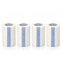 Micropore 3 Inch Surgical Paper Tape (4 Piece) | Hypoallergenic, Skin-Friendly, Breathable Medical Adhesive Tape | Wound Care &amp; Dressing | 25mm x 9.1 MTR