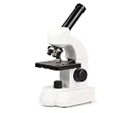 Microscope 40X-800X Monocular Microscopes with Handle Microscope for School Lab Kids and Students with Eyepiece