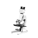 Microscope Binocular Compound Microscope Kit Microscopes for Kids Adults, with Fill Light, for Science Experiment Microscopes