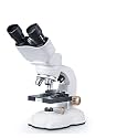 Microscope Binocular Compound Microscope Kit Professional Microscopes, with Up and Down Dual Light Sources, for Lab Microscopes