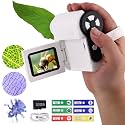 Microscope for Kids, 1000x Portable mini Microscope, captures Photos and Videos, can be Used as a Christmas or Birthday Gift