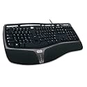 Microsoft Natural Ergo 4000 Wired Keyboard (Black)