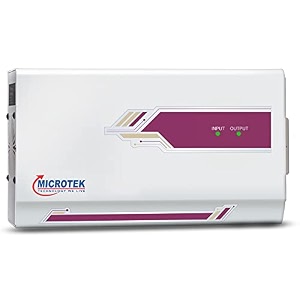 microtek automatic voltage stablizer pearl mcu 4170 for ac air conditioner upto 15 ton ac-standard  170v - 2705v with 3 year warranty