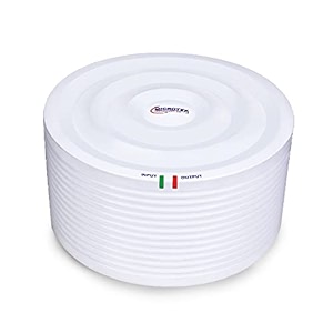 microtek smart emr 2013 automatic voltage stabilizer series for refrigerator working power 130v - 2955v auto start  wall mounted design with 3 year warranty  white