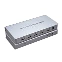 Microware 4X1 HDMI Multi-viewer HDMI Quad Screen Real Time Multiviewer with HDMI seamless Switcher function Support 1080P