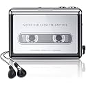 MICROWARE Cassette to MP3 Converter Tape to Music Player Digital Audio Recorder Convert to MP3 Save into USB Flash Drive with USB Cable