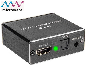 microware HDMI Audio Extractor Converter HDMI to