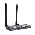 MICROWARE Wireless HDMI Extender Kit Supports 1080P Full HD 180m 1PAIR Wireless HDMI Transmitter and Receiver with HDMI Loop-Out and IR