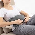 Microwavable Heating Pad with Washable Cover, 8 x 18 Microwave Heating Pad for Neck and Shoulders, Moist Heat Bean Bag Warm Compress for Knee, Joints, Wrist, Abdomen (Dark Gray)