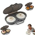 Microwave Egg Poacher, Poached Egg Cooker Microwave, Dual Cavity Eggs Poacher with Easy-Clean Design, Quick Cooking Tool for Breakfast, Brunch, and Everyday Meals (1PCS-A)