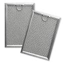 Microwave Grease Filter for GE JVM7195SK6SS,PNM9216SK5SS, JVM7195EK5ES,JNM7196DK5BB, JVM7195DK5WW,JNM7196SK6SS (2 Pack)