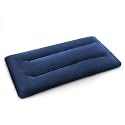Microwave Heating Pad 6 x 12 Small Heating Pad Microwave, Microwave Bean Bag Heating Pad for Neck and Shoulders, Moist Heat Pack Pillow Warm Compress for Knee, Muscles, Joints, Wrist (Dark Blue)