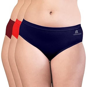 Mid Rise Hipster Panties Pack of 3