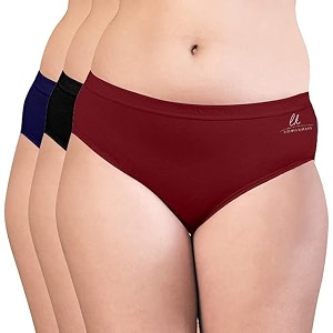 Mid Rise Hipster Panties Pack of 3