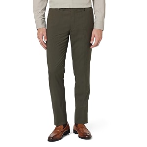 Mid Rise Solid Formal Trousers